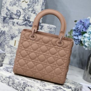 Medium Lady Bag  Black/White/Beige/Grey For Women 9.5in/24cm M0565ONGE_M9001:1High-quality replica