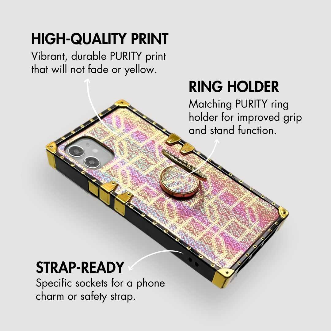 Samsung Case with Ring Magenta - Wholesale & Influencer