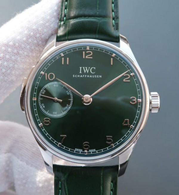Replica IWC YLF Portuguese IW5242 Green Dial - Top club