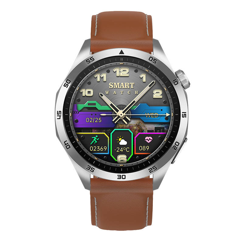 Cross-border ET485 Smartwatch with Bluetooth Calling, HD Display, Heart Rate and Sleep Monitoring, Step Counter, Sports Watch