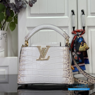 LV Capucines Mini (Taurillon Leather with Jewel-Encrusted Ha1:1High-quality replica