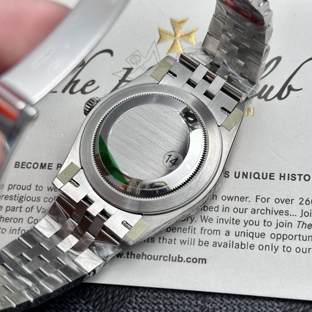 Rolex Replica Watch DateJust 126334 Dial Wimbledon VS Factory 41mm - Elite Watch Atelier