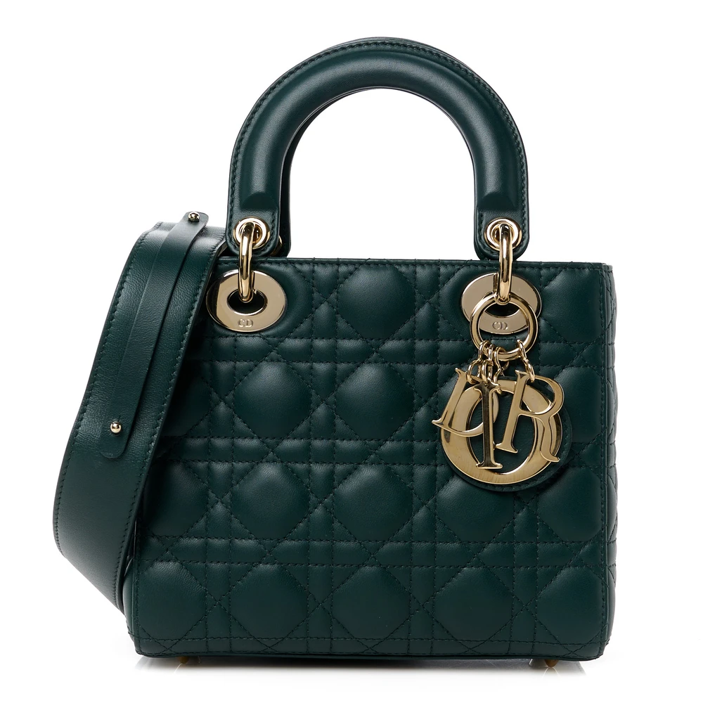 Dark Green Dior Replica Handbag – High-End Mirror Quality Guaranteed