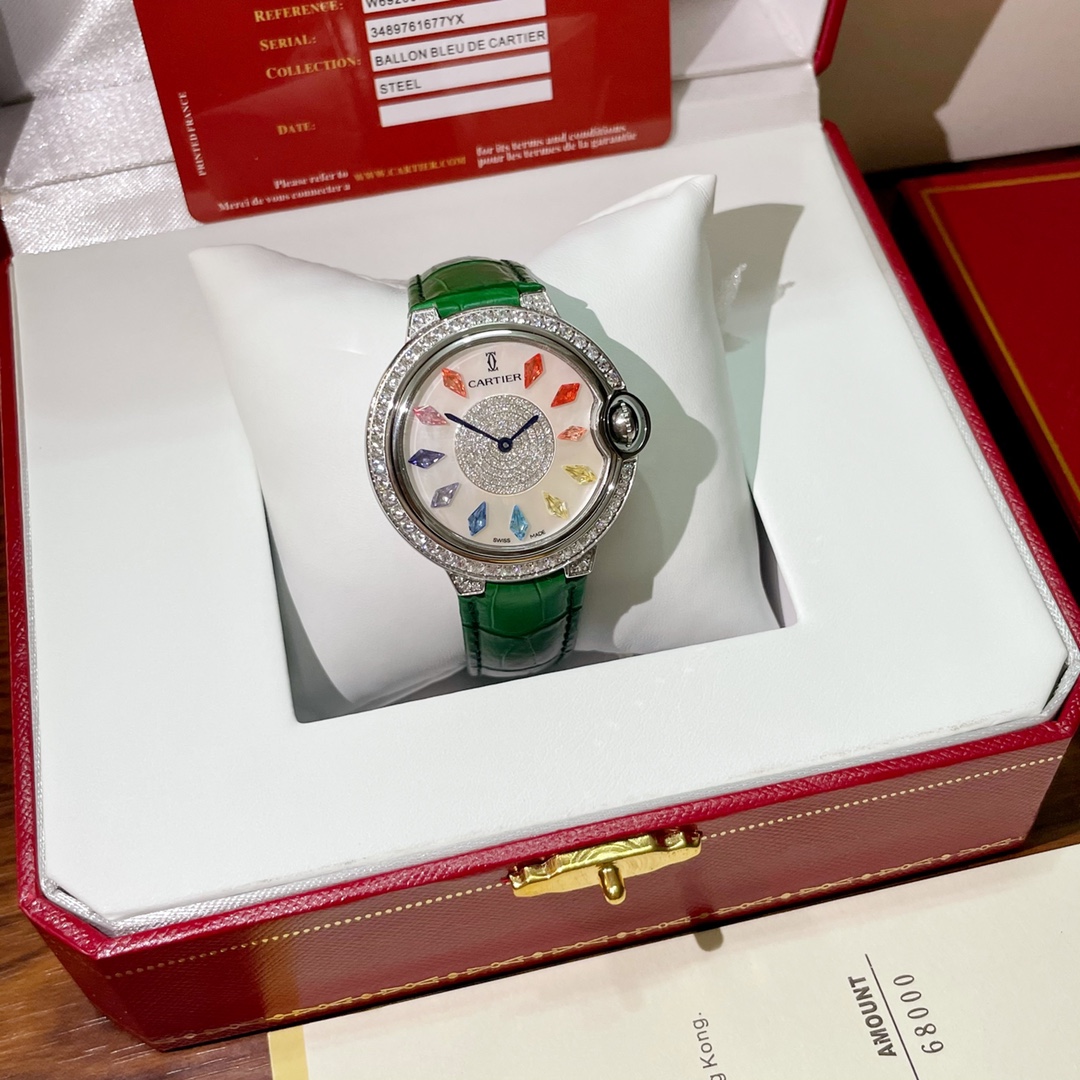 CARTER Blue Balloon Diamond Collection New Rainbow Diamonds(1:1 replica) - Elite Watch Atelier