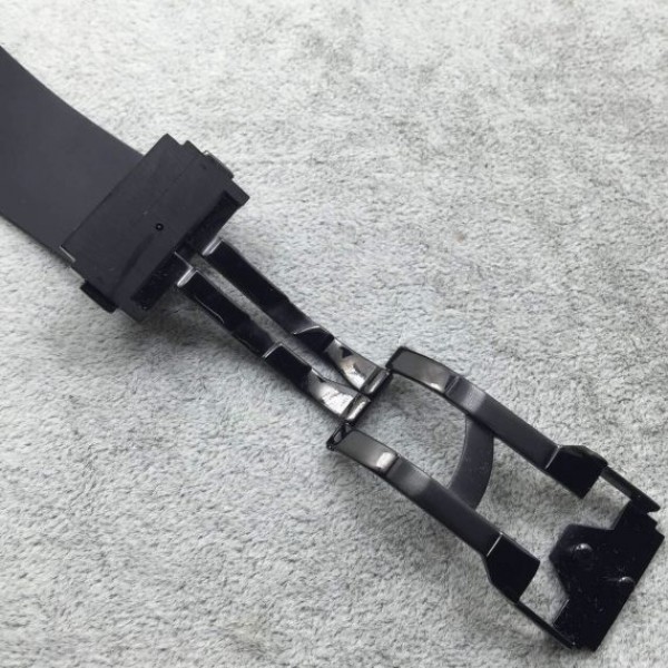 Replica Hublot Big Bang Tourbillon Ceramic Case Black Dial Rubber Strap - Top club