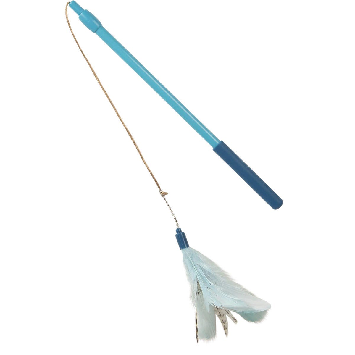 SmartyKat Frisky Flyer Extendable Feather Wand Cat Toy