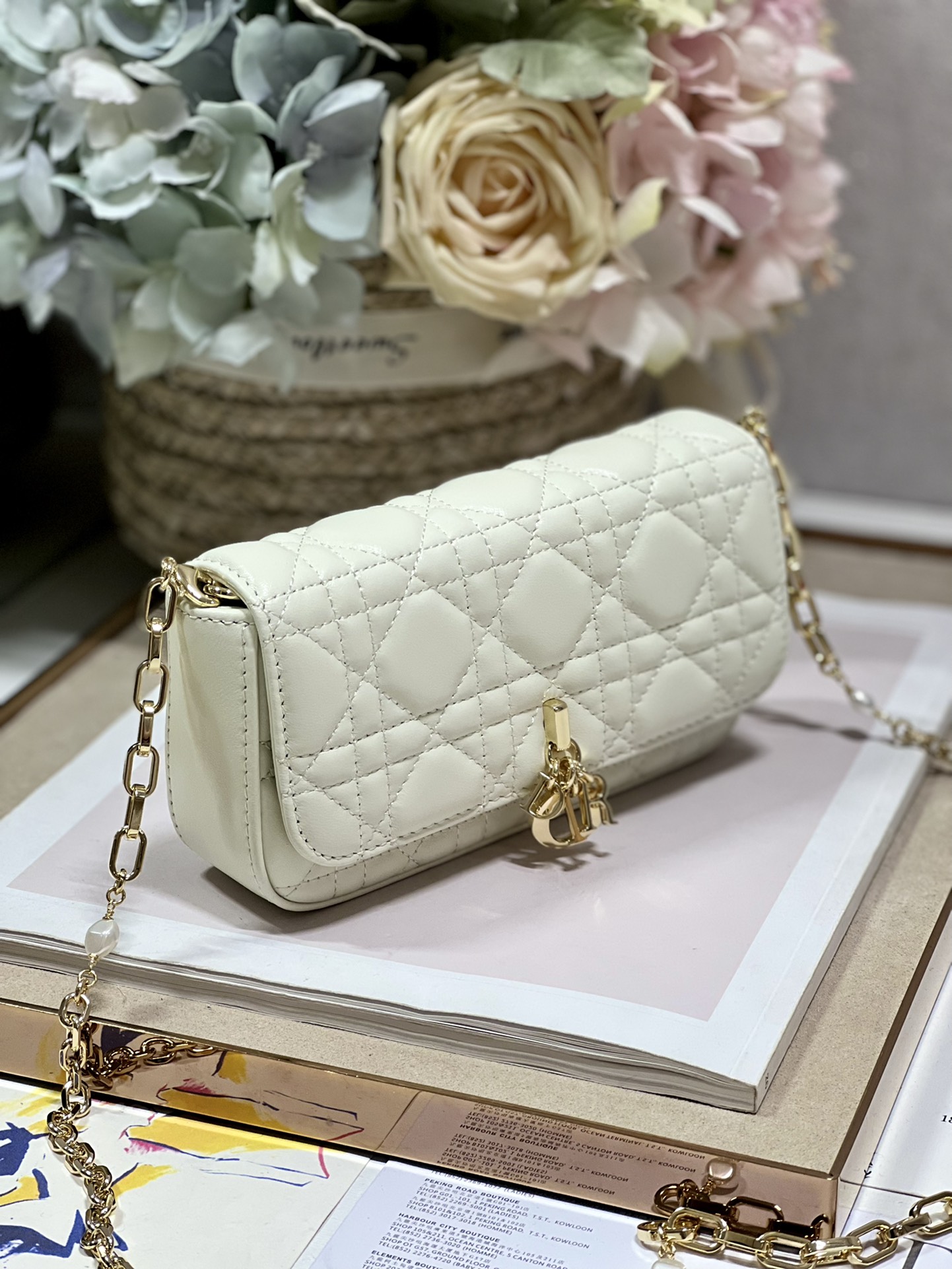 Mini Miss Dior Bag White/ Black/ Blue/ Light Purple For Women 7 in/18.cm1:1High-quality replica