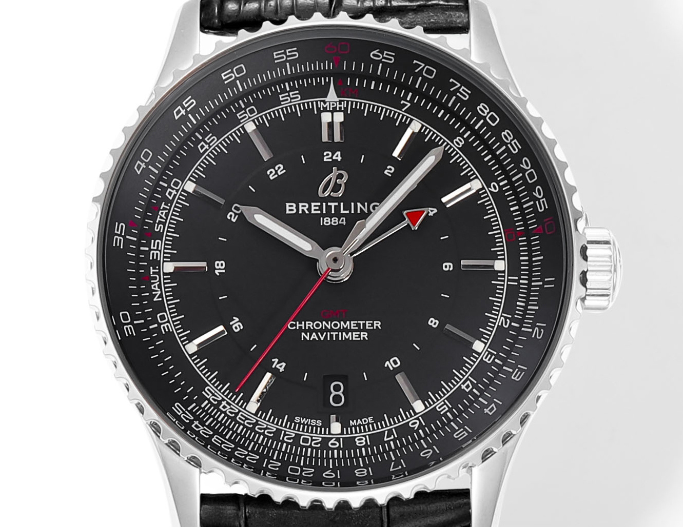 Breitling Navitimer Automatic GMT 41mm Mens Watch(1:1 replica) - Elite Watch Atelier