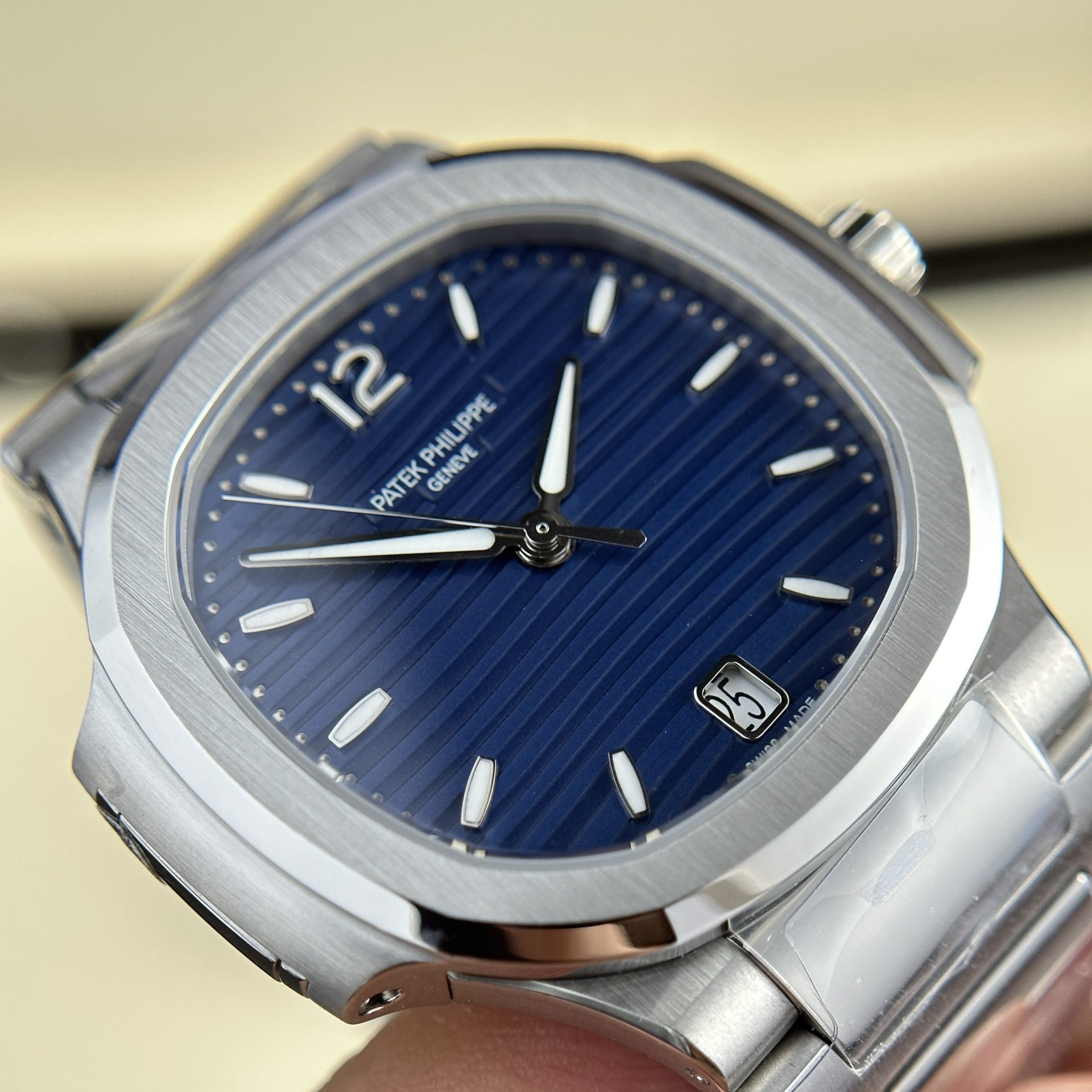 Patek Philippe Replica 11 Watch Women s Nautilus 7118 Blue Dial 3K Factory 35.2mm - Top club