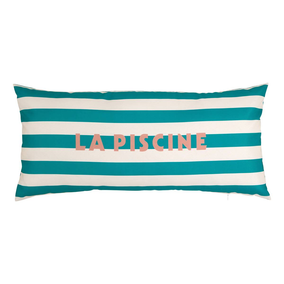 Rectangular Outdoor Cushion "Poolside" 75 x 35 cm, Polyester, Green