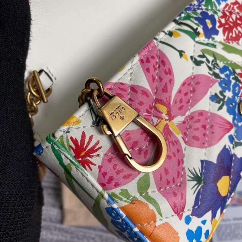 Replica Gucci Ken Scott Print Gg Marmont Super Mini Bag 4764331:1High-quality replica