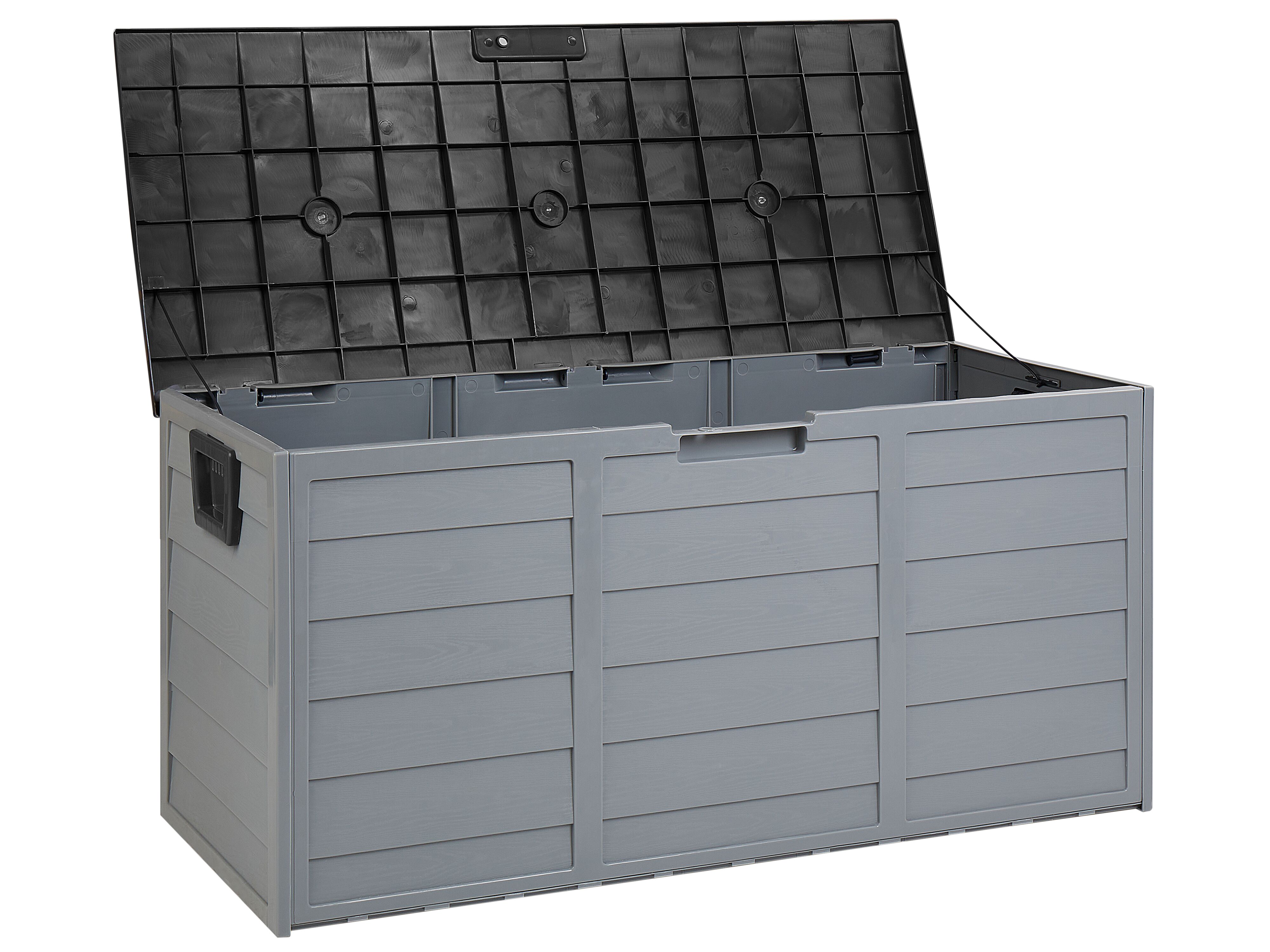 Storage Box LOCARNO 112 cm 50 cm Black