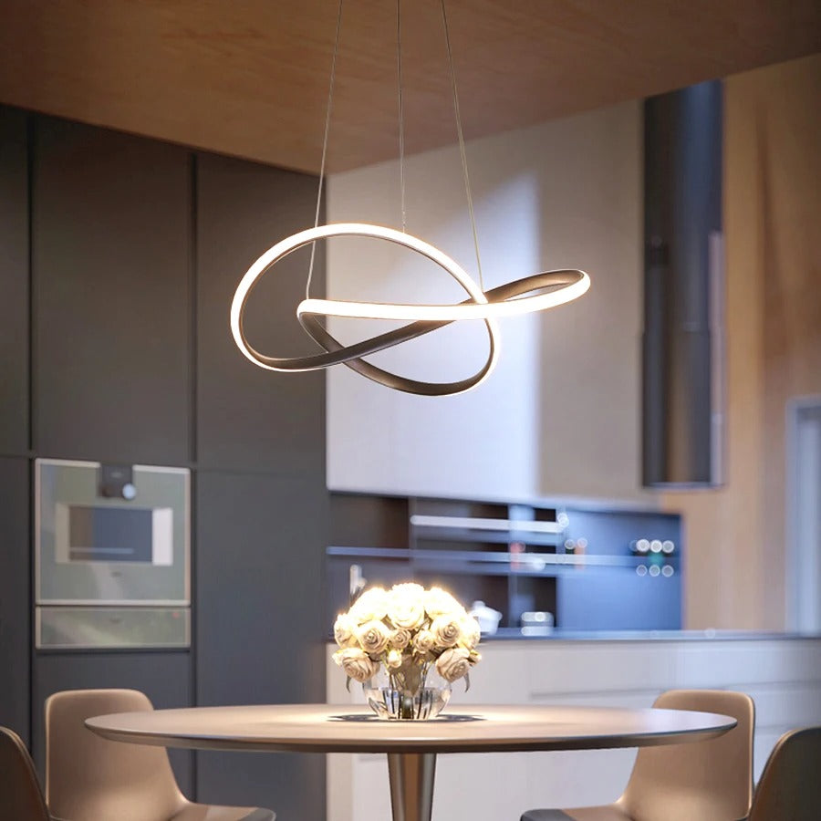 CloverGlow – Moderne Scandinavische Hanglamp met Klaverdesign