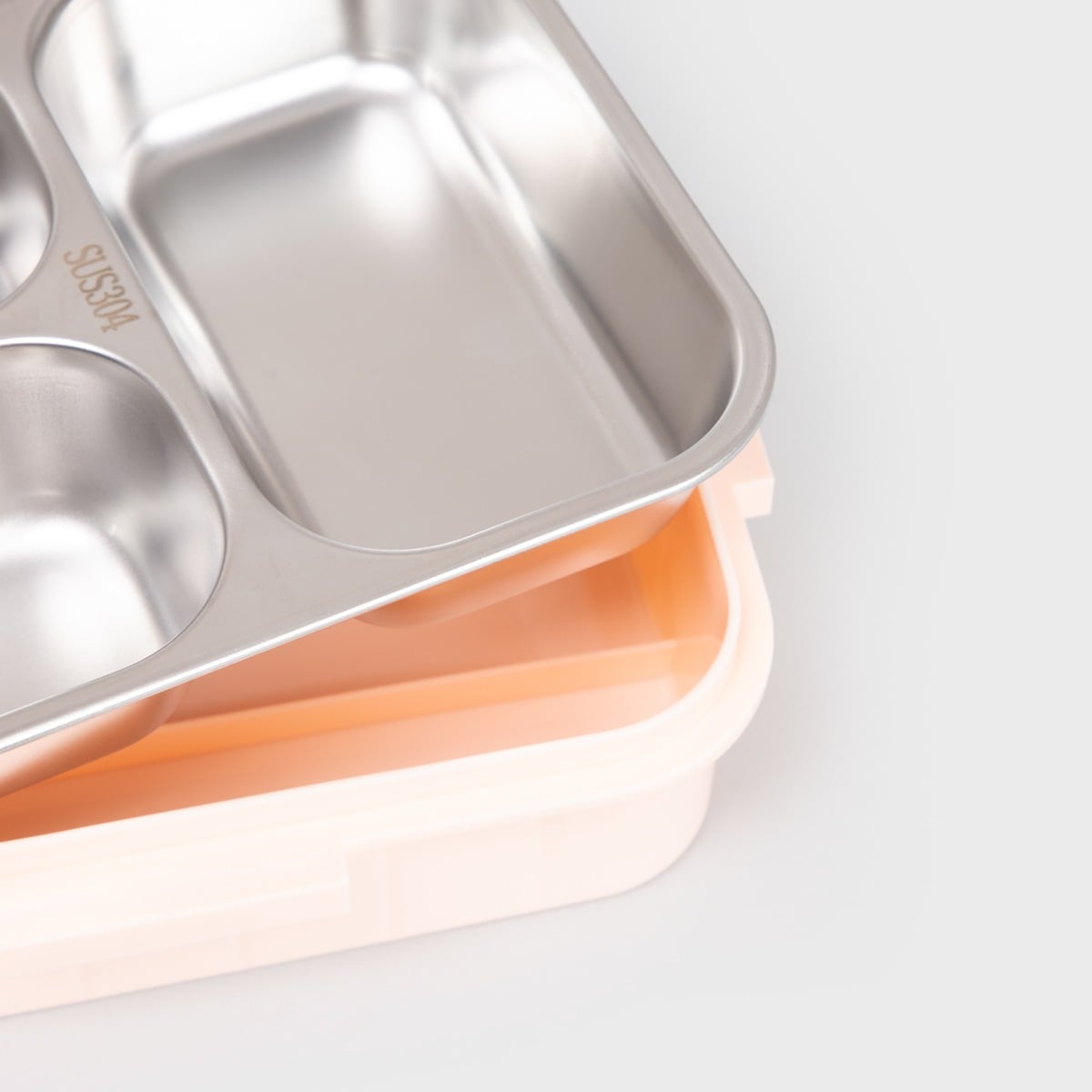 Lunchbox B2 KYOTA 3 elementy różowy 0,75l