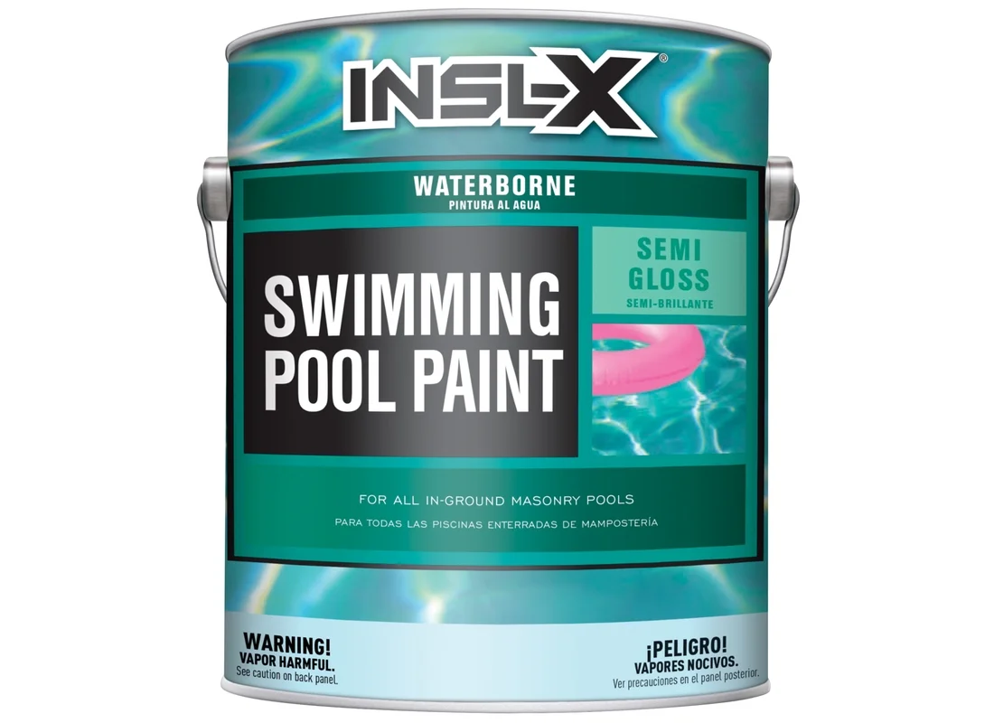 Insl-X 1 Gal. Royal Blue Semi-Gloss Waterborne Pool Paint WR1024092-01