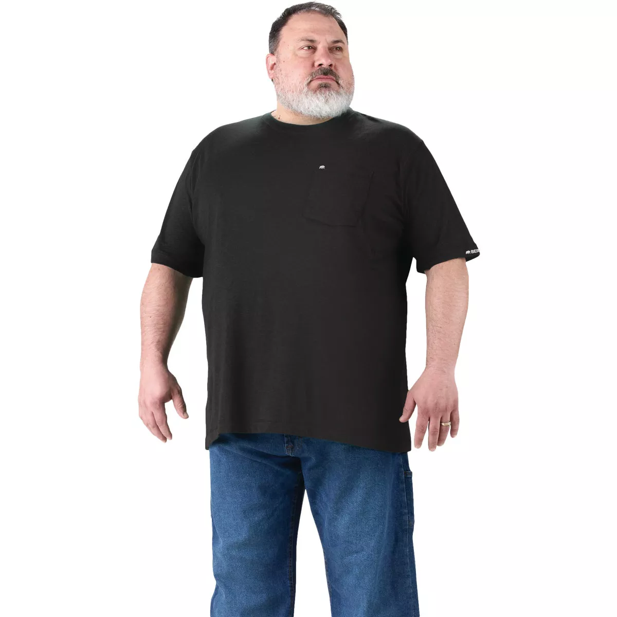Berne Performance Men's 3XL Black Short Sleeve Pocket T-Shirt