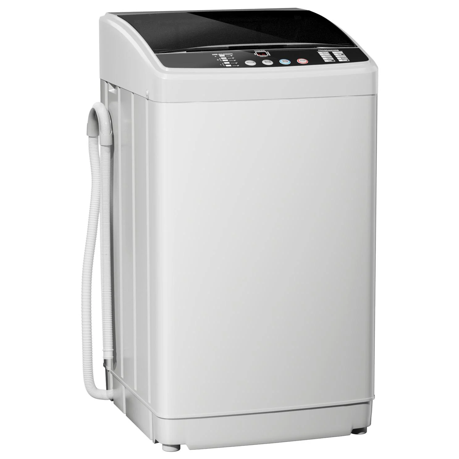 TABU Washer and Dryer Set, 17.6LBS Full Automatic Washing Machine & 8.8LBS Portable Dryer (Gray&White) - Image 19
