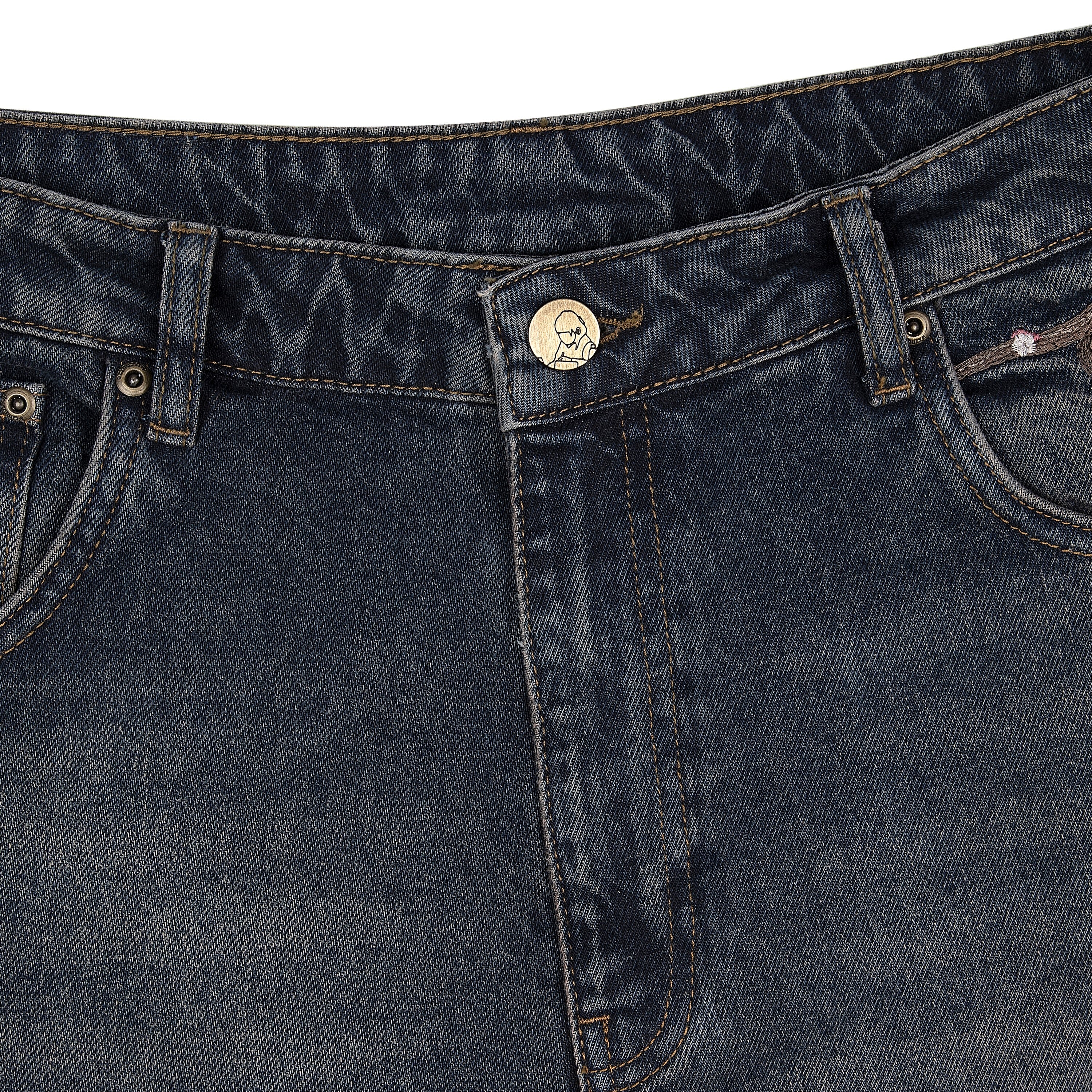 "blossom v2" patchwork Denim dark indigo