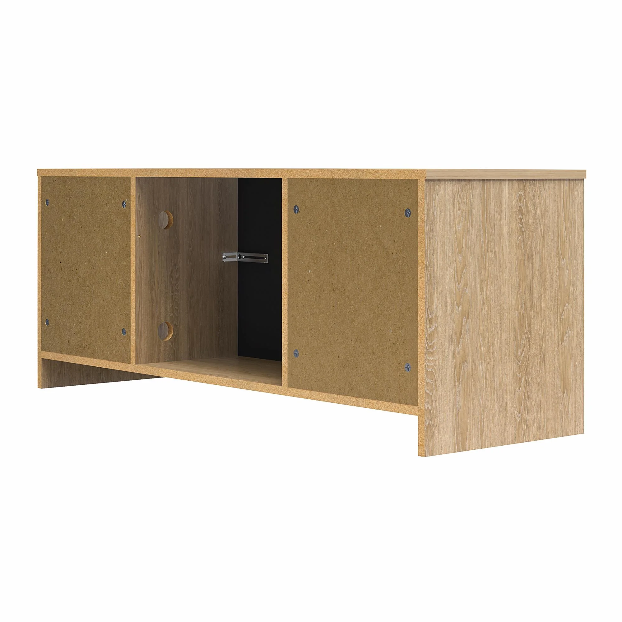Mainstays Fireplace TV Stand, for TVs up to 55", Black Oak - Image 30