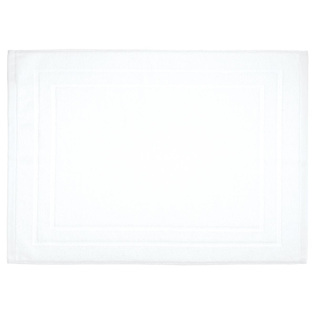 Bath mat, cotton White, 50x70 cm, 700 g/m&sup2;