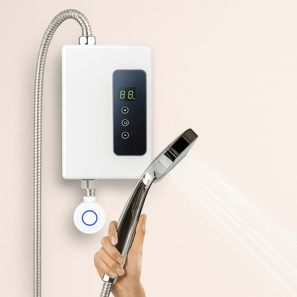Draagbare Tankloze Boiler 3500W voor Direct Warm Water – Compact en Energiezuinig voor Badkamer en Keuken