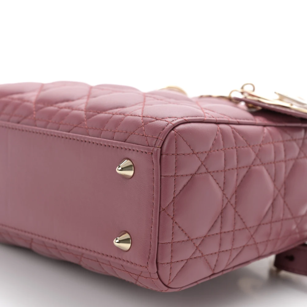 Mirror Quality Replica Dior Pink Honey Lambskin Bag1:1High-quality replica