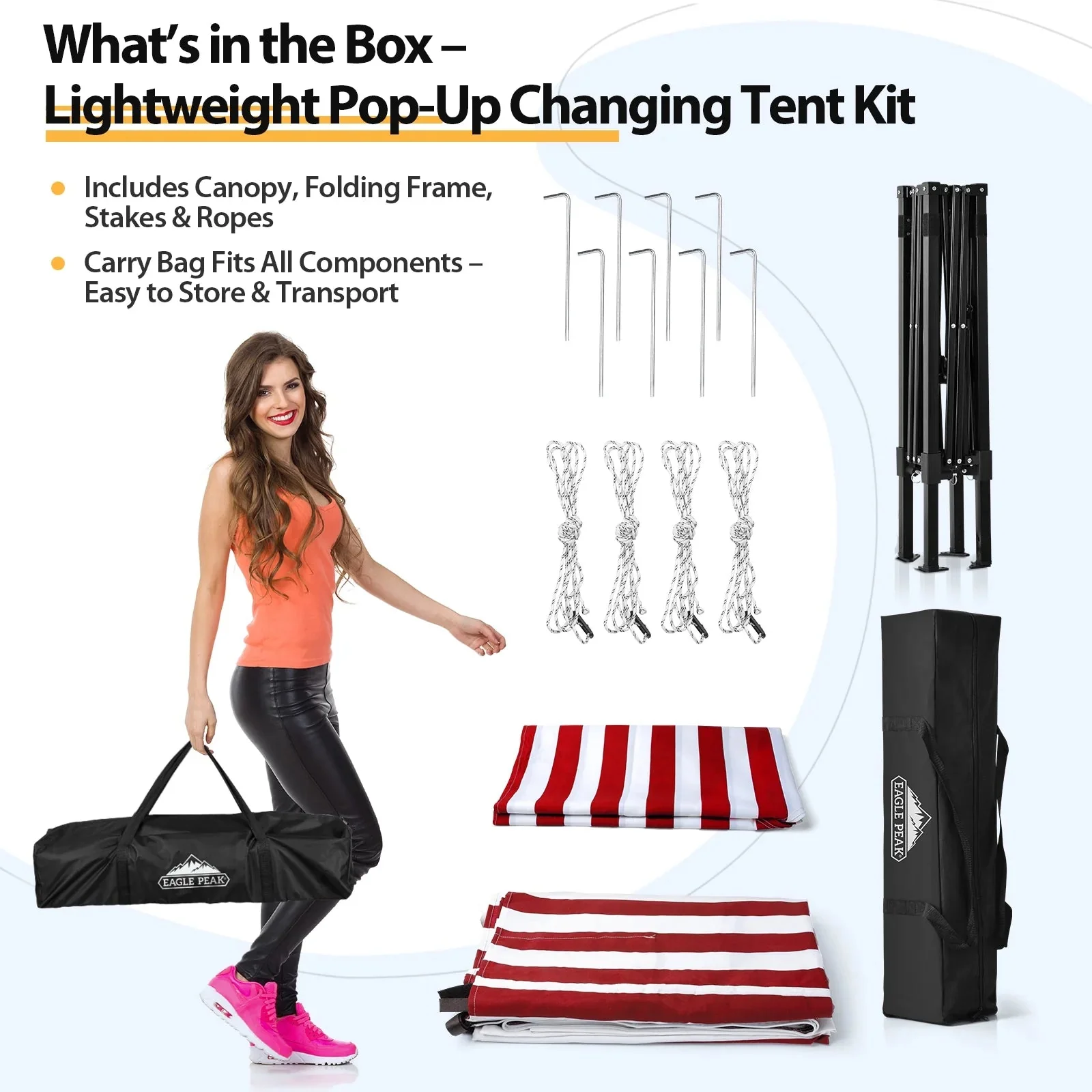 EAGLE PEAK Ultra Compact 4 ft x 4 ft Pop-Up Changing Room Canopy - Flex - Image 60 EAGLE PEAK Ultra Compact 4 ft x 4 ft Pop-Up Changing Room Canopy - Flex - Image 60