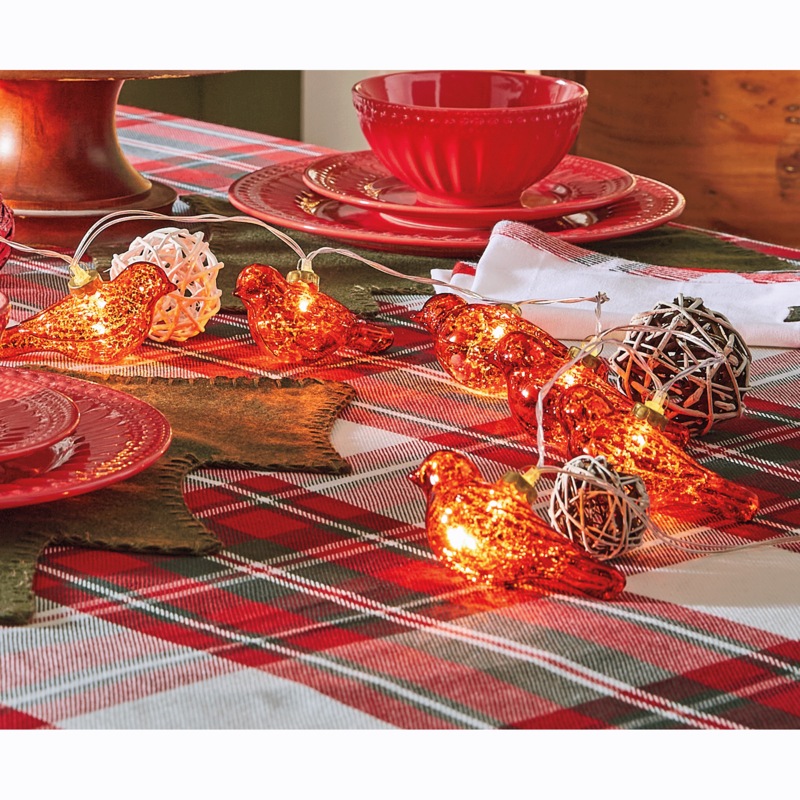 Lit Glass String Lights - MIDNIGHT VELVET CATALOG
