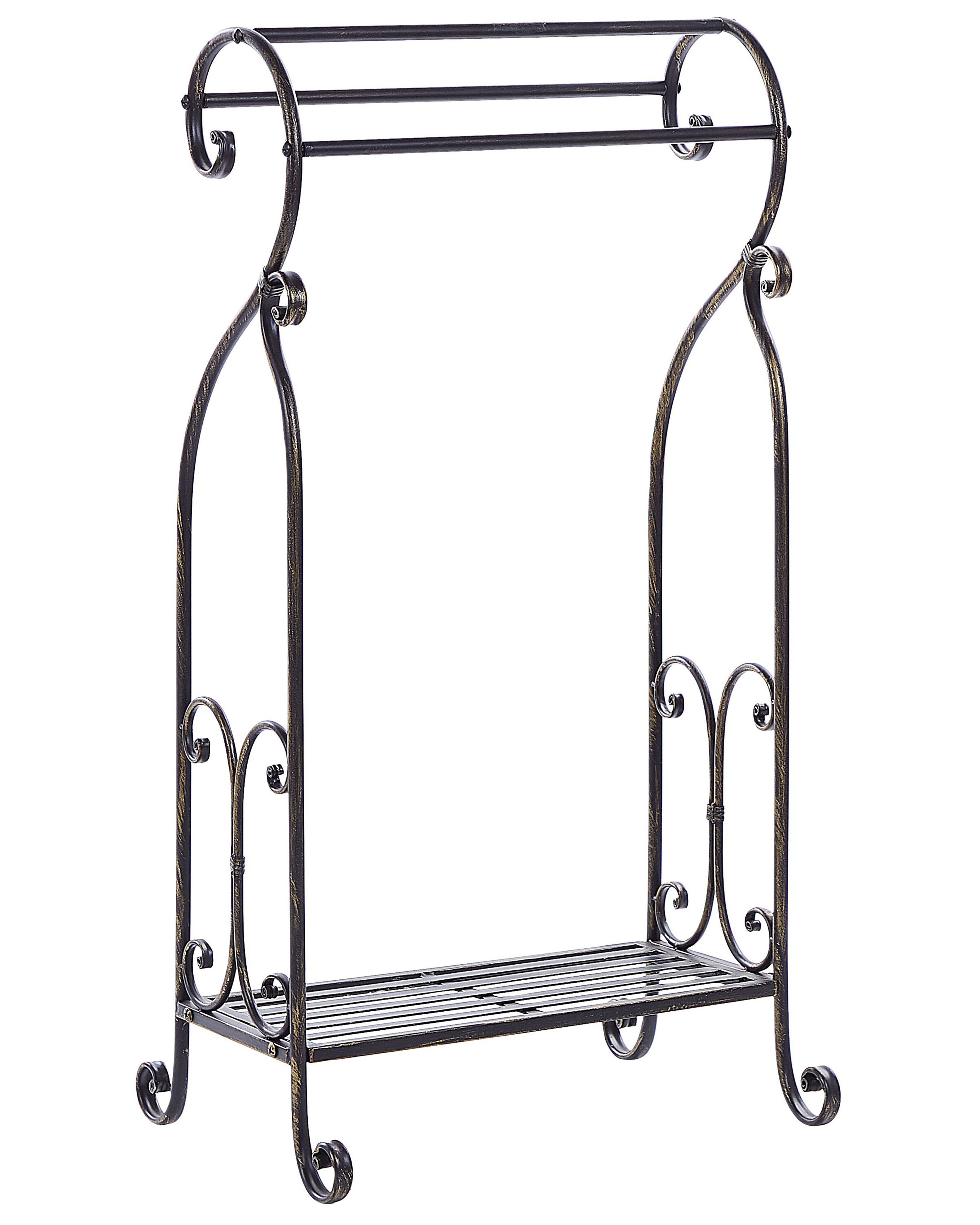 Towel Stand LINARES Metal Black