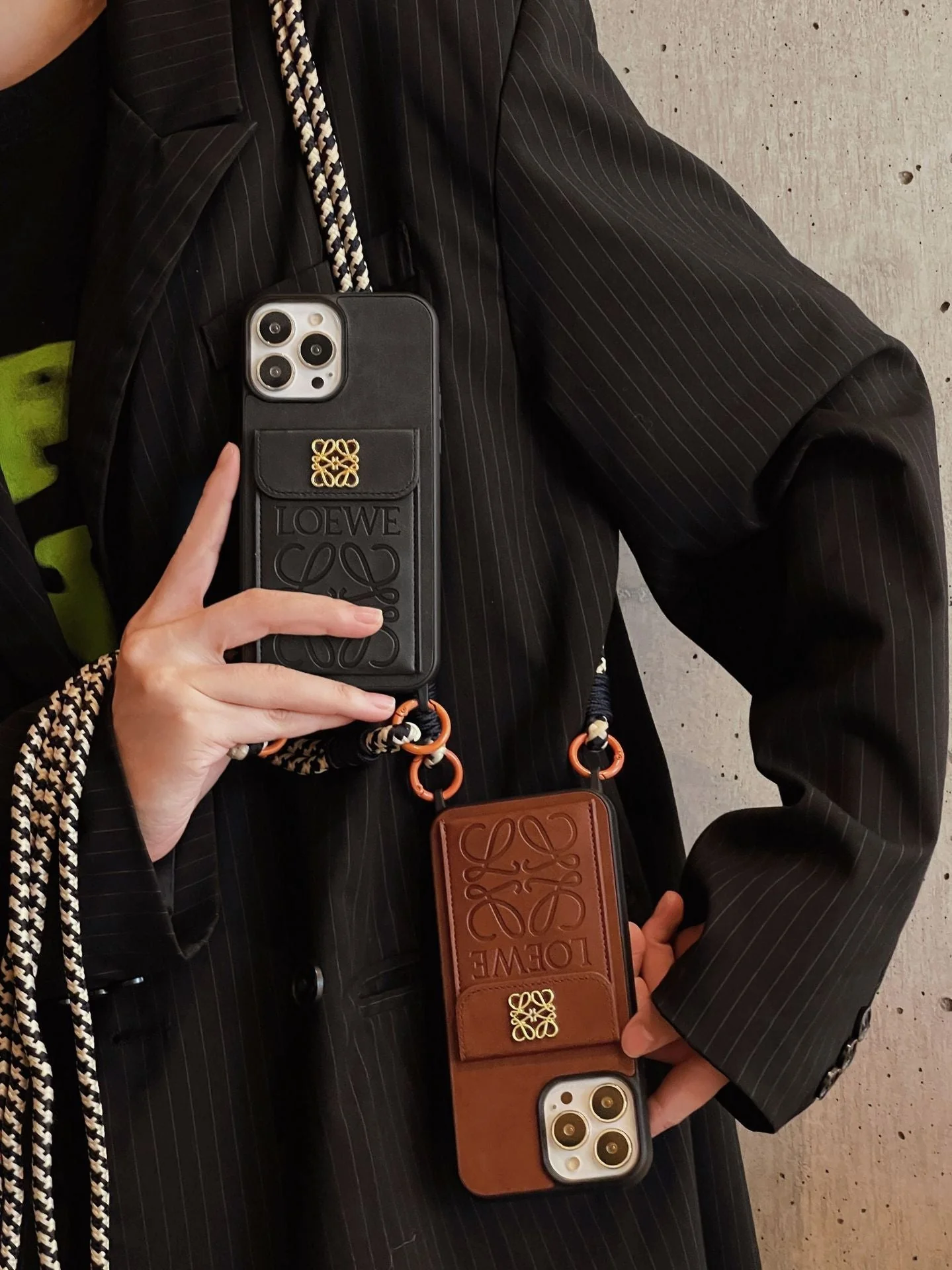 Loe Card Holder Leather iPhone Case - Wholesale & Influencer