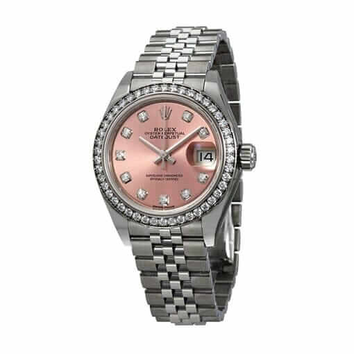 Rolex Datejust 126234 Diamond Bezel Pink Dial Replica - Elite Watch Atelier