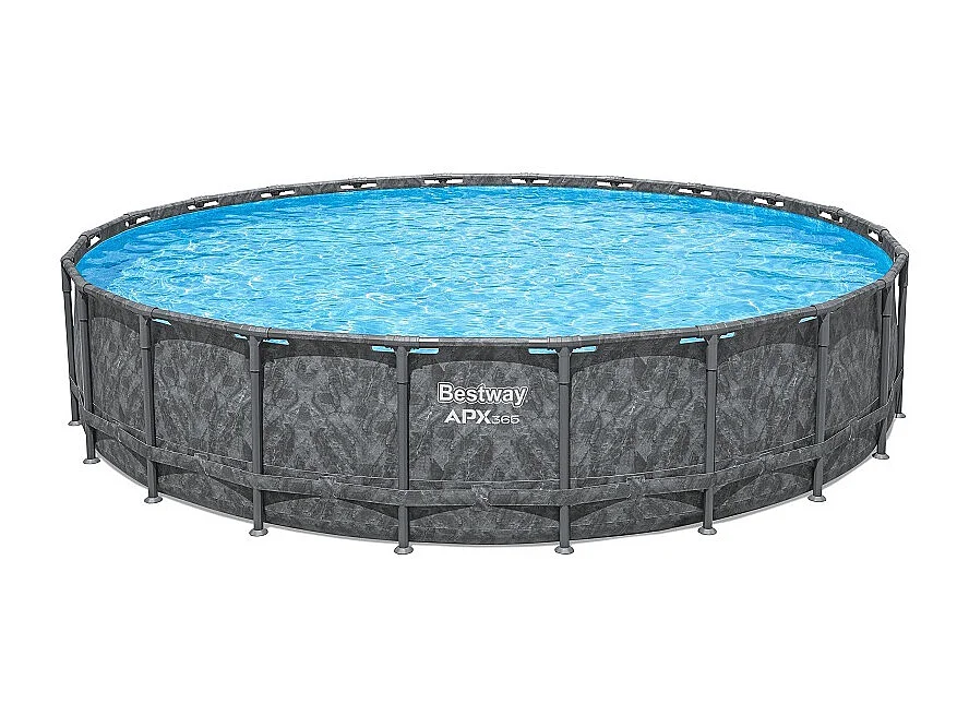 Piscine tubulaire ronde Bestway APX 365 6,71 x 1,32 m + Filtration + Accessoires