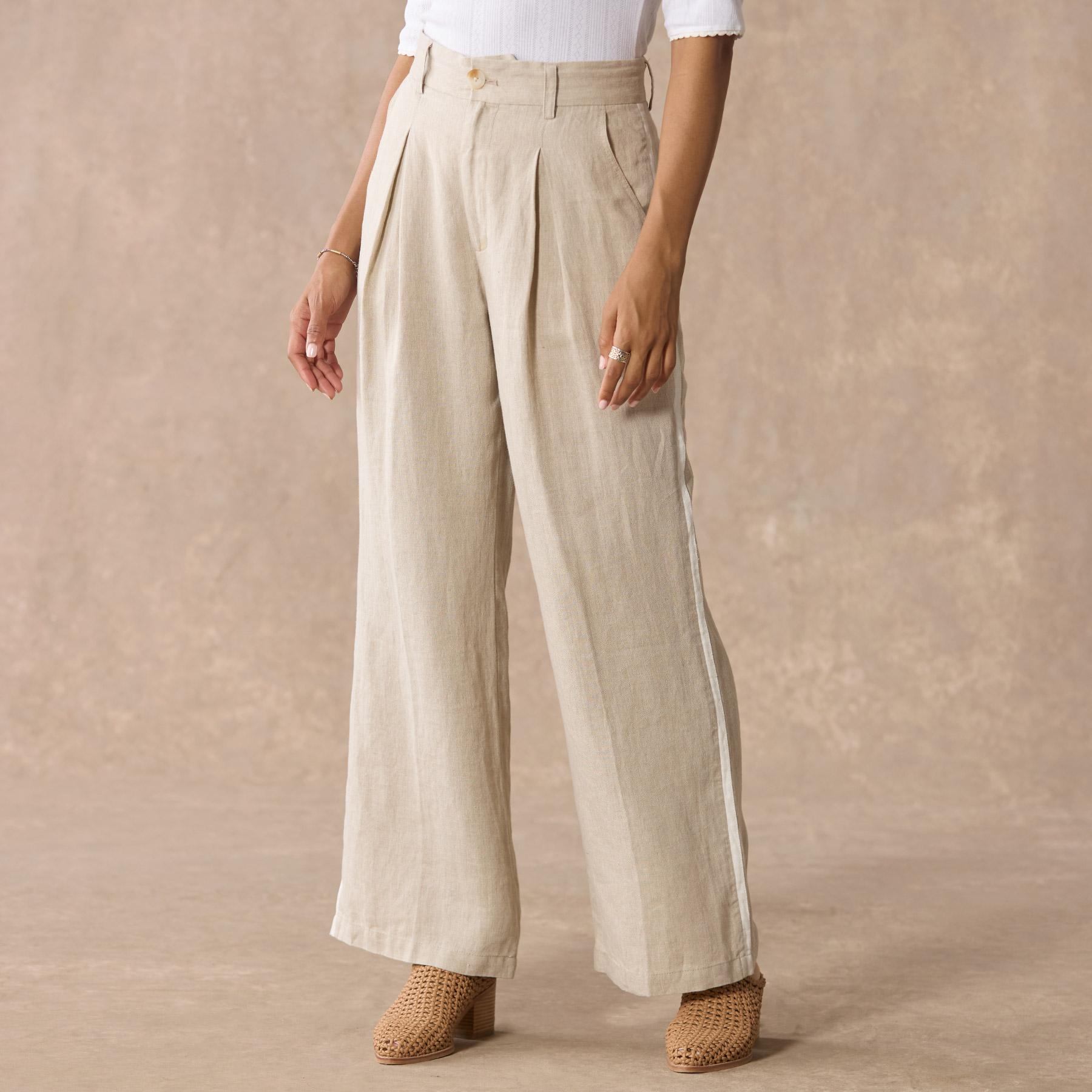 Bellamy Pleated Pants - Sundance Clothing