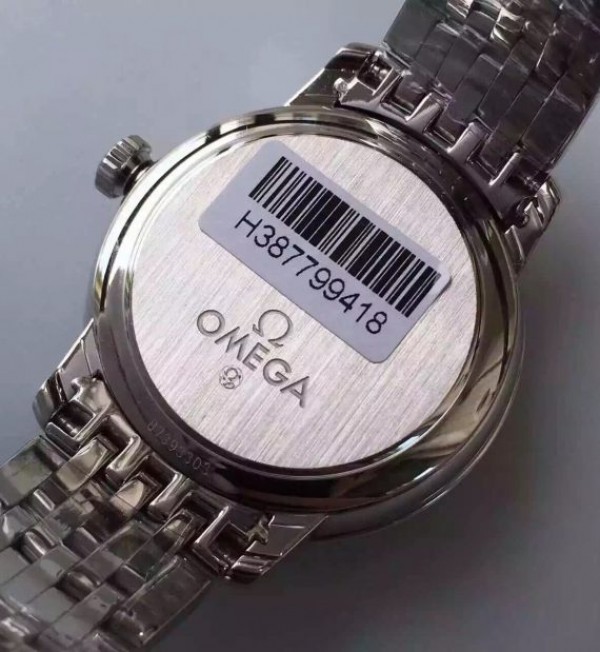 Replica Omega MKF De Ville 33mm Diamonds Markers Blue Dial SS Bracelet A2824 - Top club