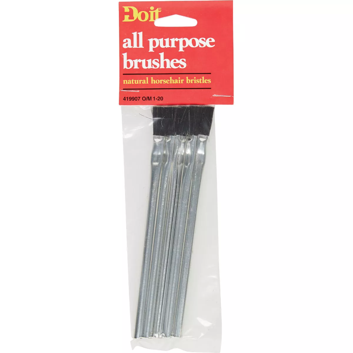Do it 5-1/4 In. x 3/8 In. Acid Flux Brush, (5-Pack)