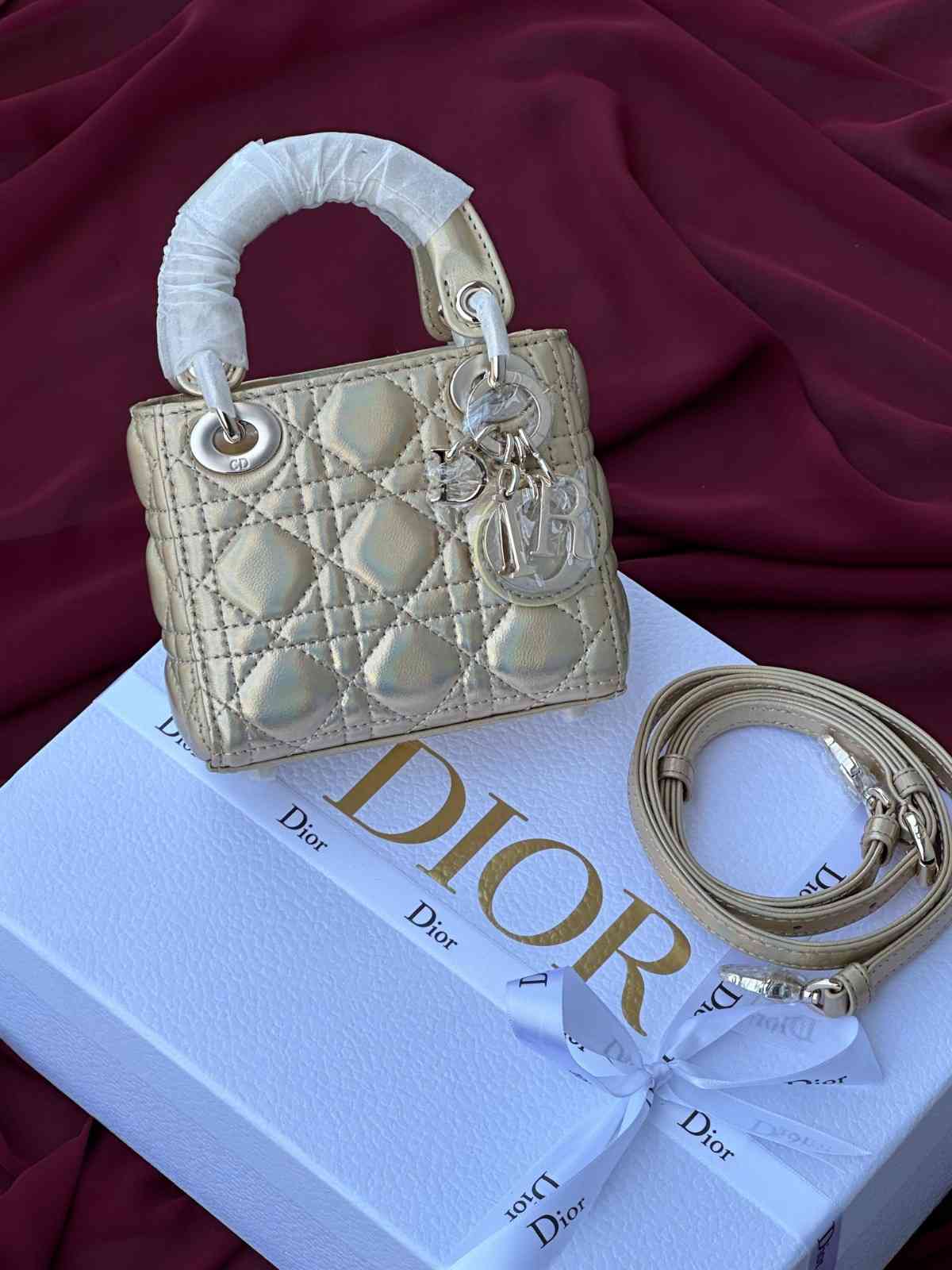 Christian Dior Micro Lady Dior Bag