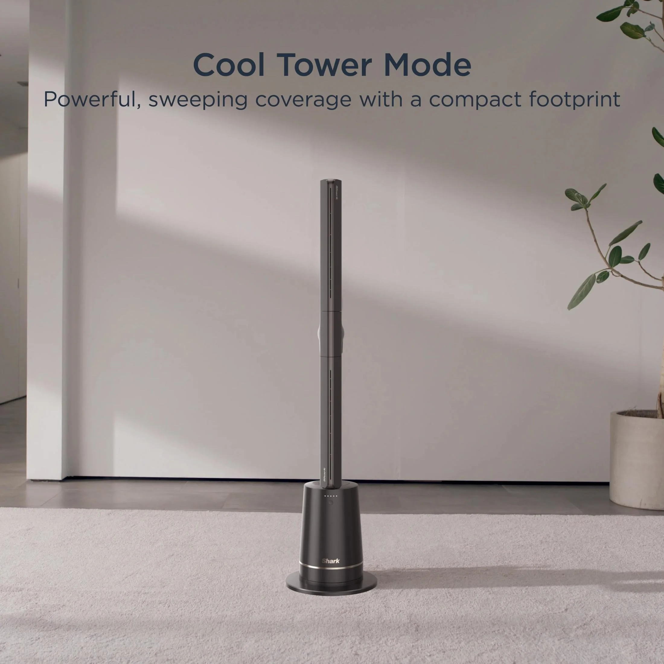 Shark TurboBlade Fan XL �� Ultra-Customizable Bladeless Tower, Pivots, Twists, Oscillates 180��, TF200, Charcoal - Image 18