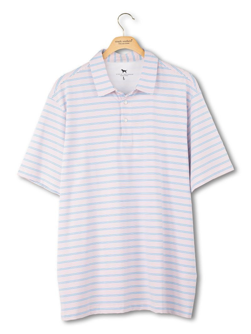 0126-MN-POLO-STRPE-BGSTR - Simply Southern Outlet