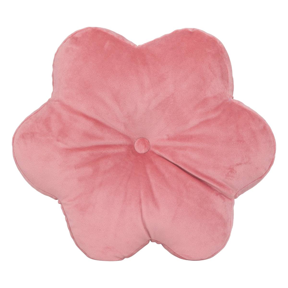 Flower cushion "Amelia" Pink, D.38 cm