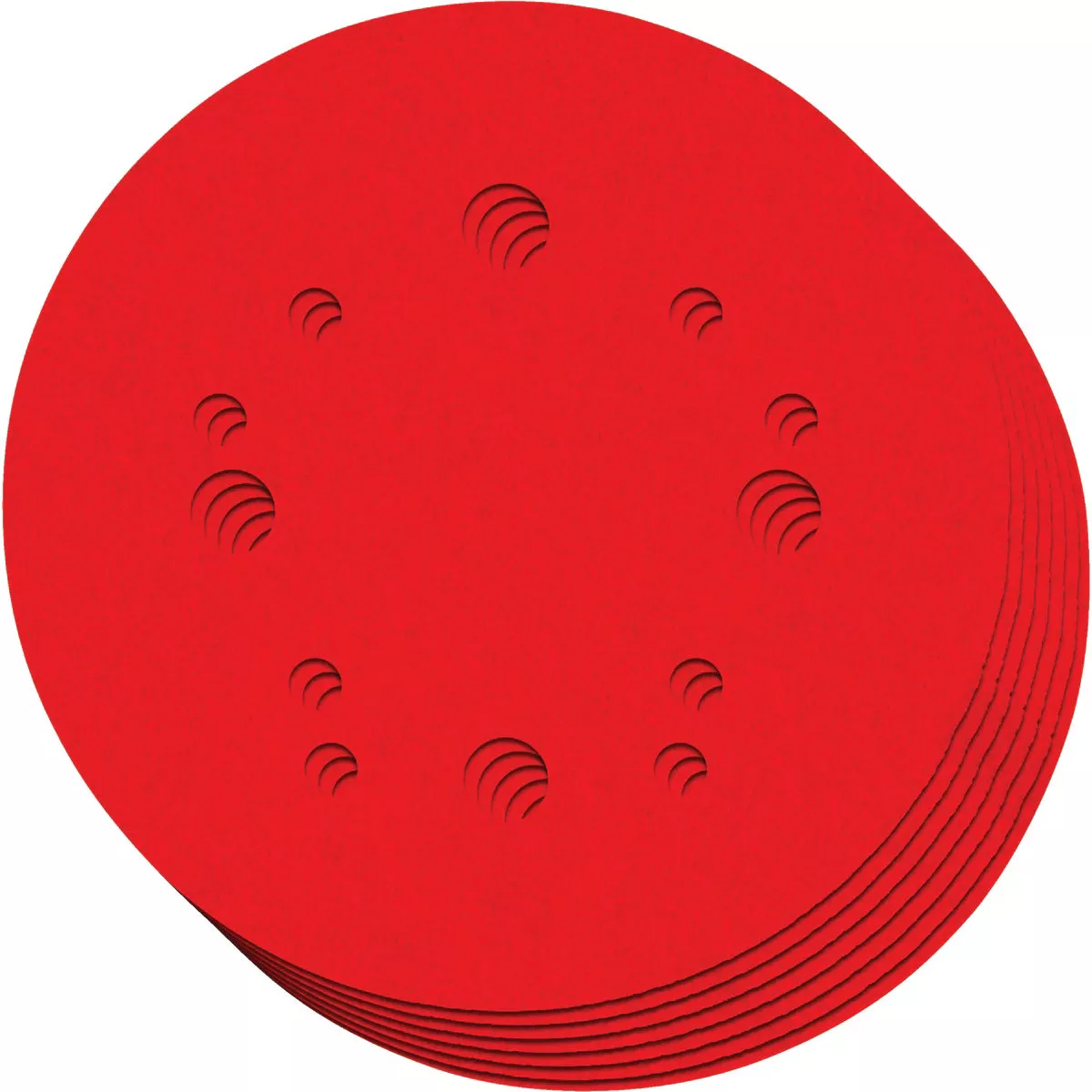 Diablo 5 In. Assorted (80/150/220-Grit) Universal Hole Pattern Vented Sanding Disc with Hook and Lock Backing (7-Pack)