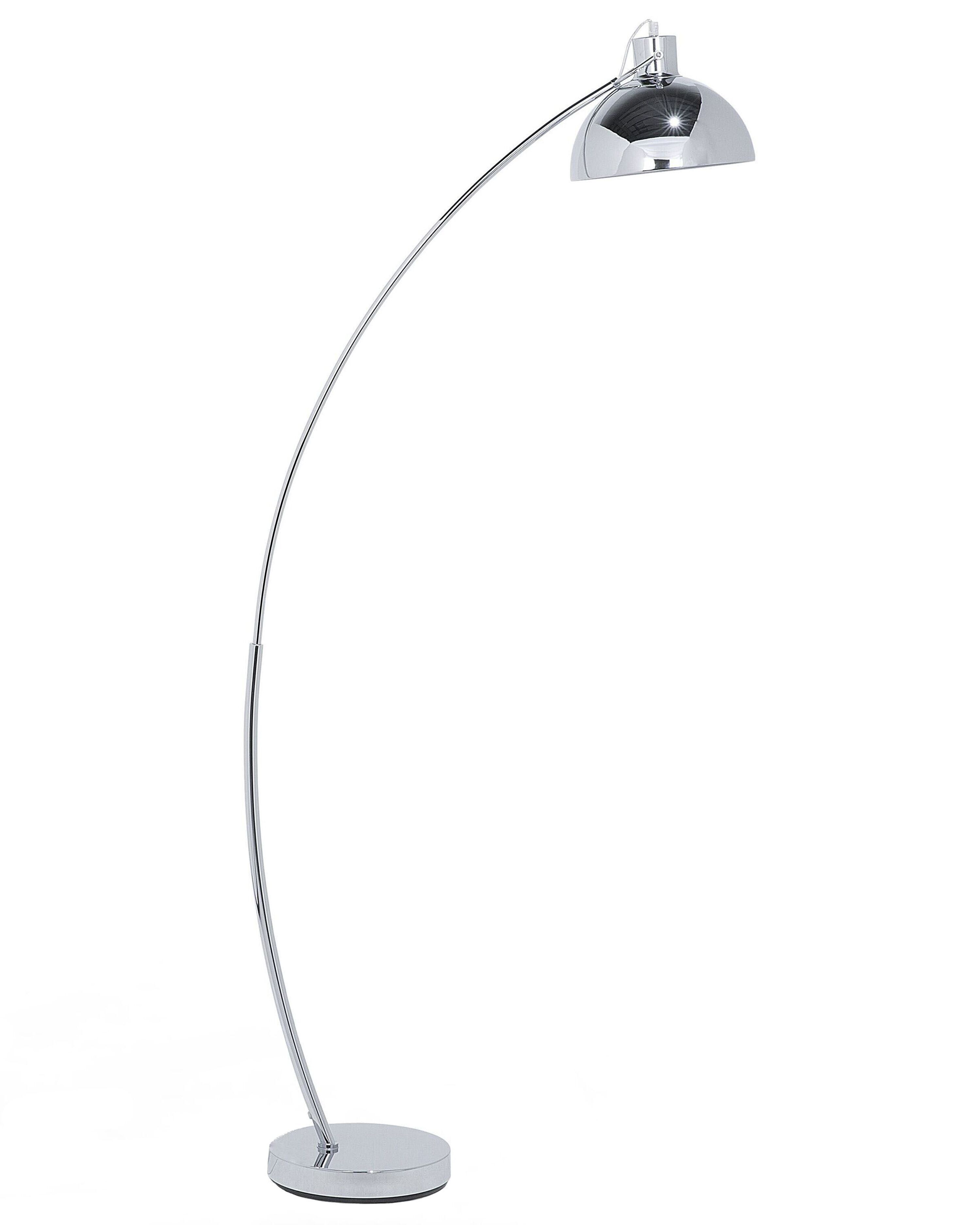 Floor Lamp DINTEL Metal Silver