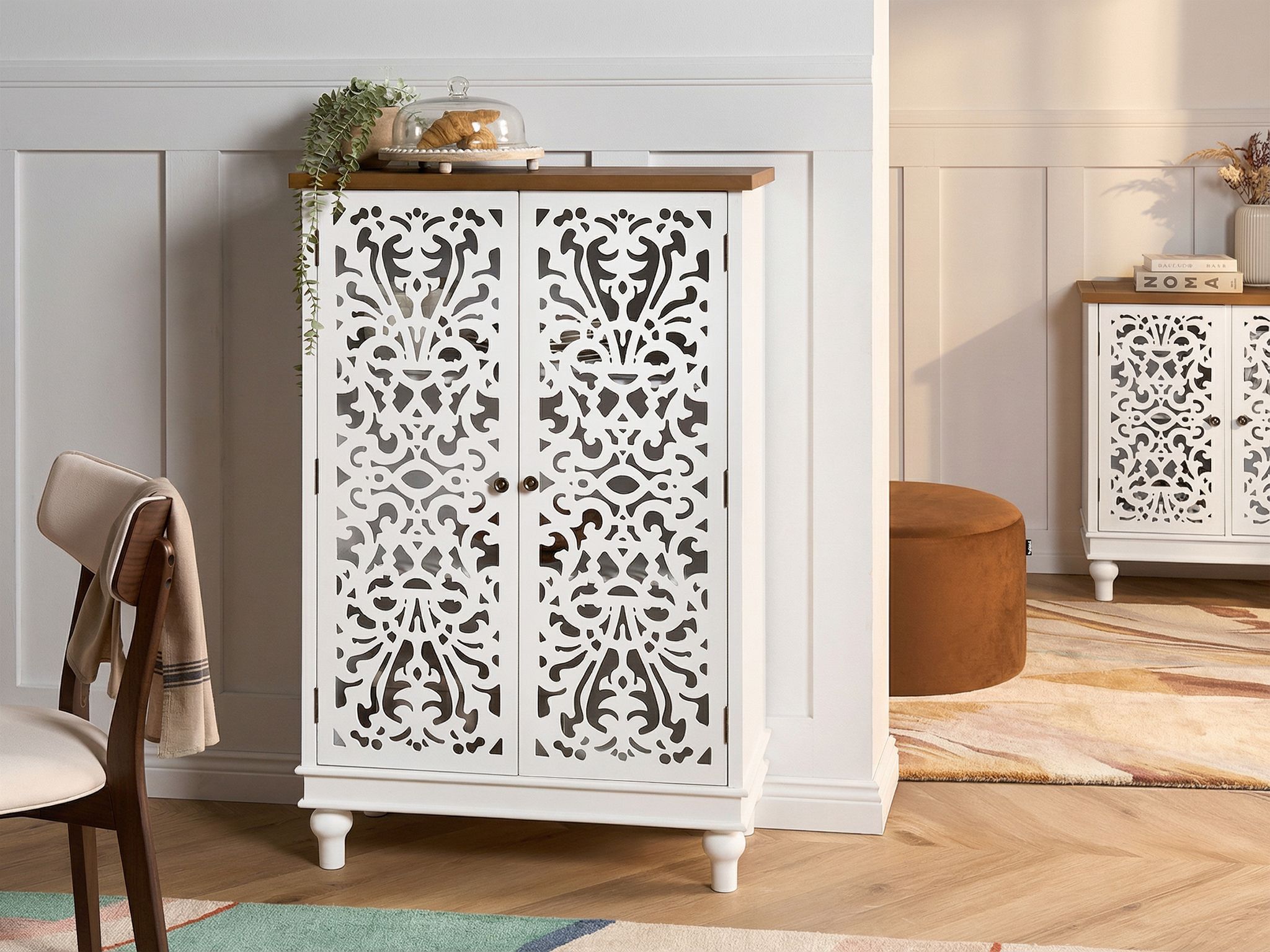 2 Door Sideboard KATHERINE White
