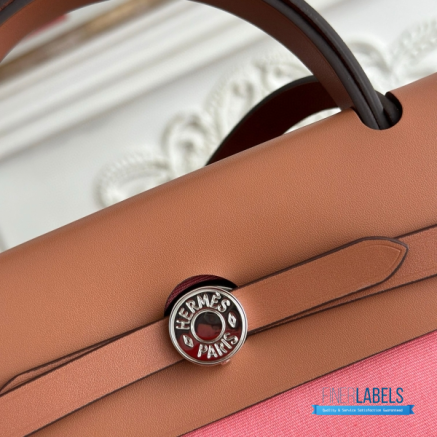 Hermès Herbag Zip 31 Bag | 31x25x10 cm | Luxury Canvas & Leather Shoulder Bag for Women | Spacious Everyday Hermès Tote1:1High-quality replica