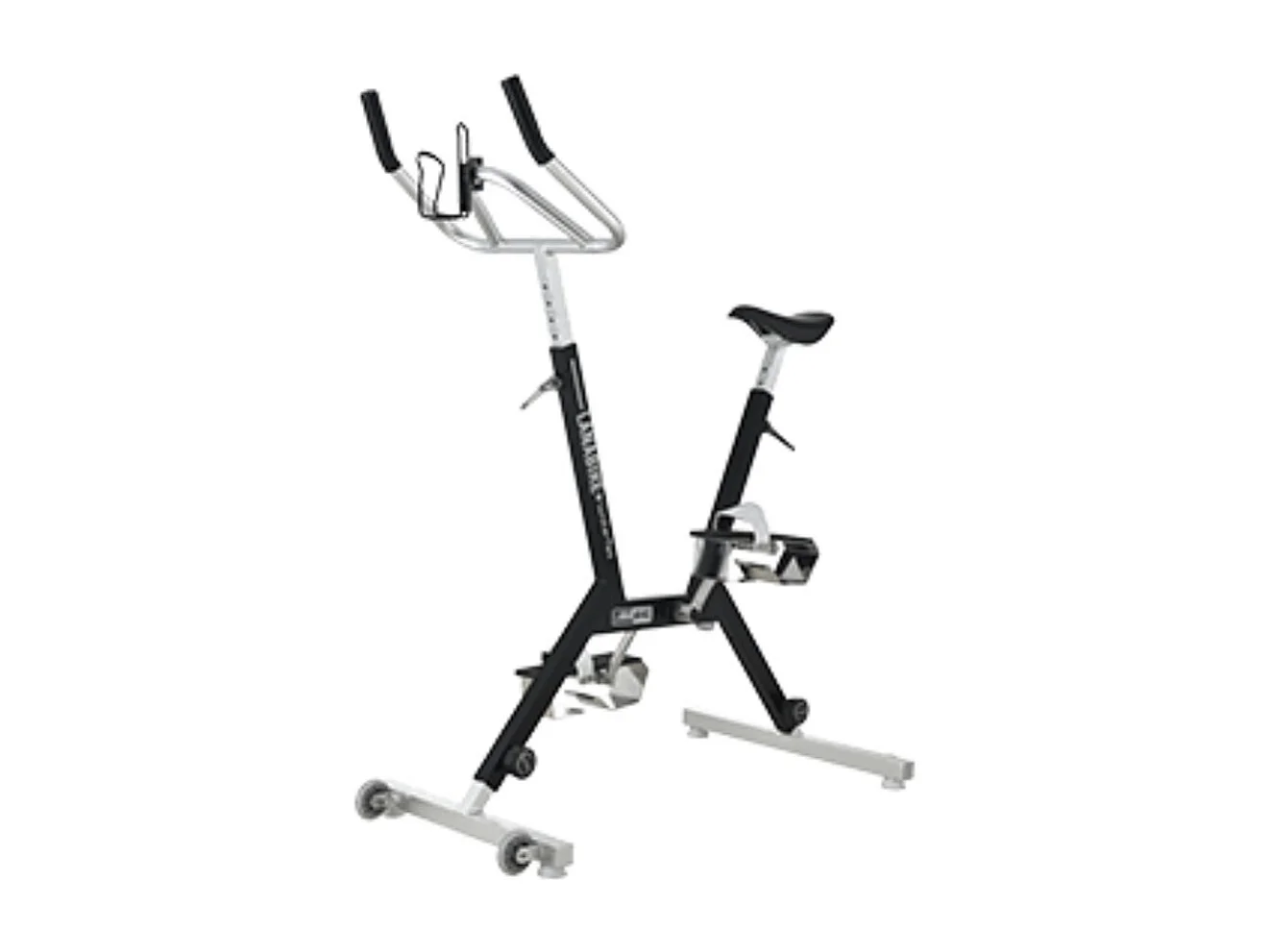 Aquabike Aluminium Lanabike Waterflex 9.5kg - Cadre aluminium anodisé - Musculation/Aquafitness - Noir - Coloris Noir