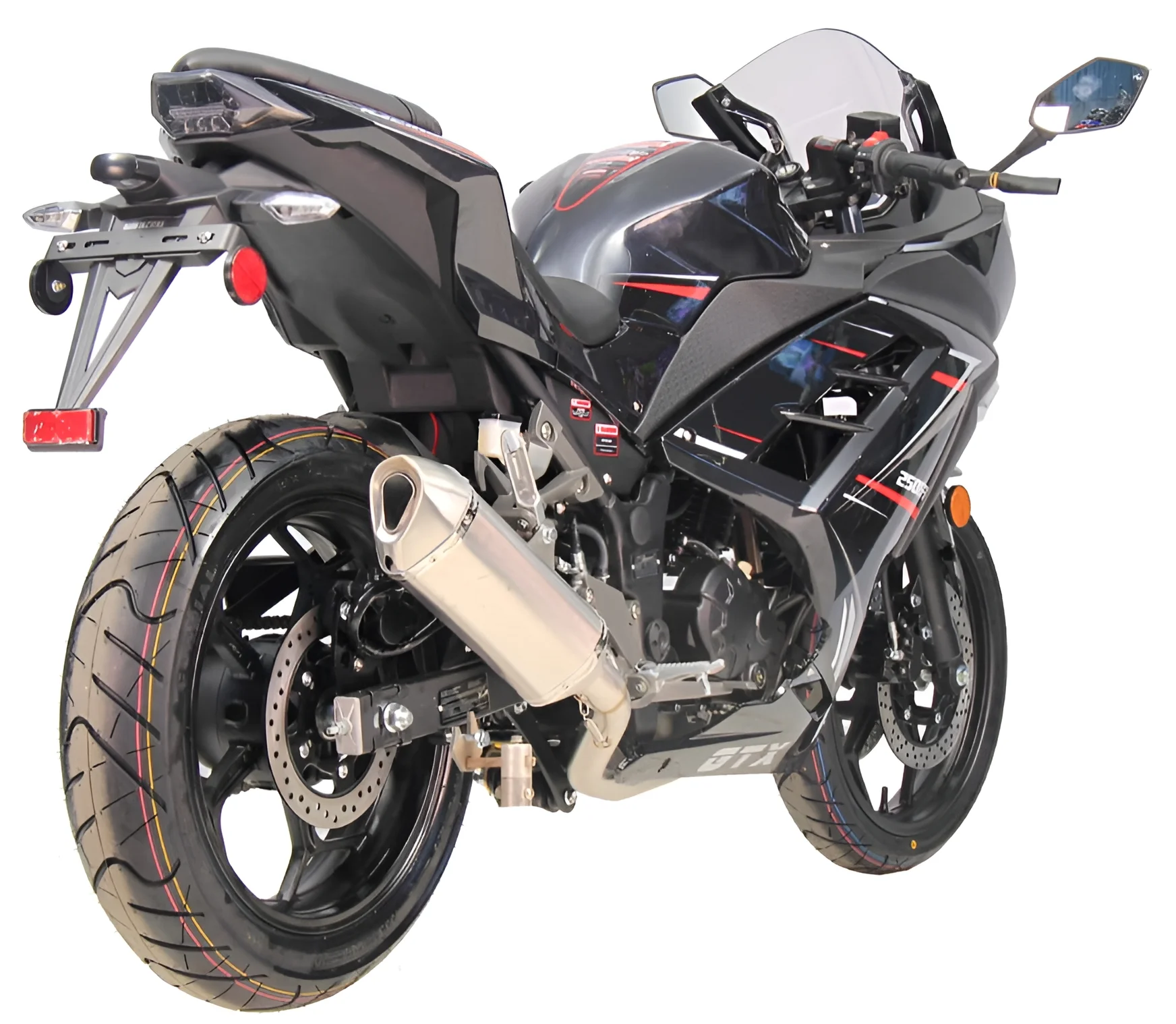 Vitacci GTX-250 Motorcycle Manual 5 Speed(Red) - Image 7