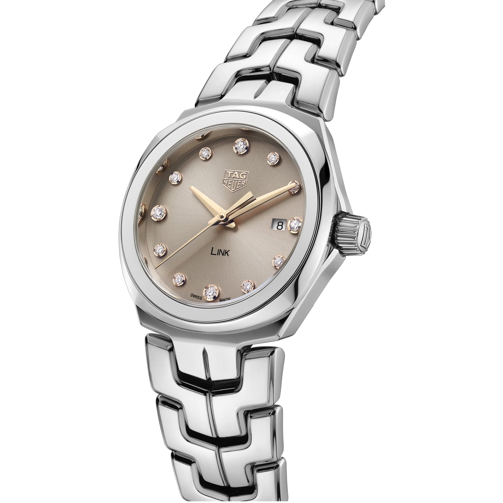 TAG Heuer Replica Watch Link Date Quartz 32 mm Steel(1:1 replica) - Elite Watch Atelier