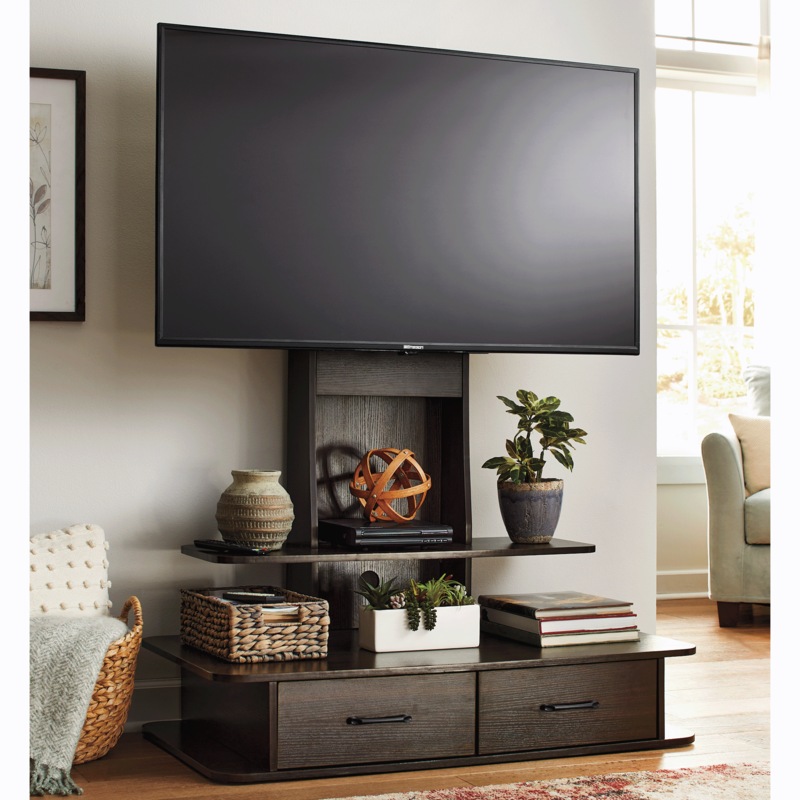 Galaxy TV Stand with Mount - MIDNIGHT VELVET CATALOG