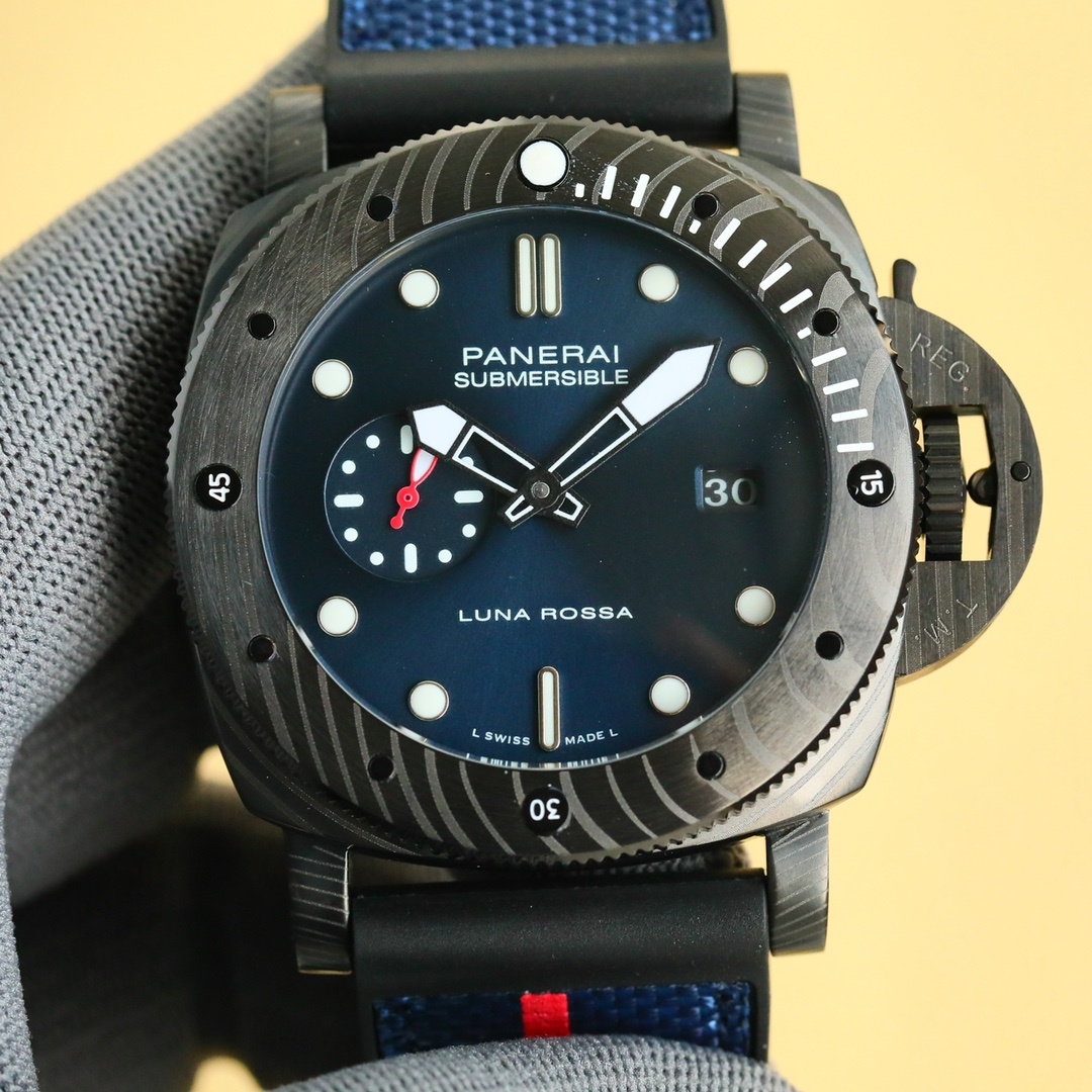 Panerai Submersible Luna Rossa Carbotech�?watch PAM01563(1:1 replica) - Top club