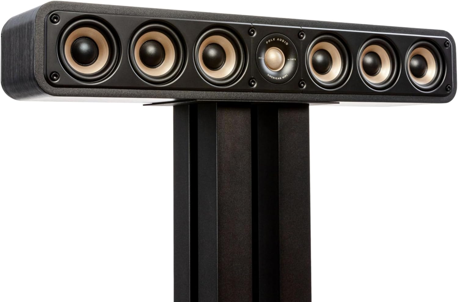 Polk Signature Elite ES35 Slim Center Channel Speaker - Hi-Res Audio Certified  Dolby Atmos & DTS:X Compatible  1