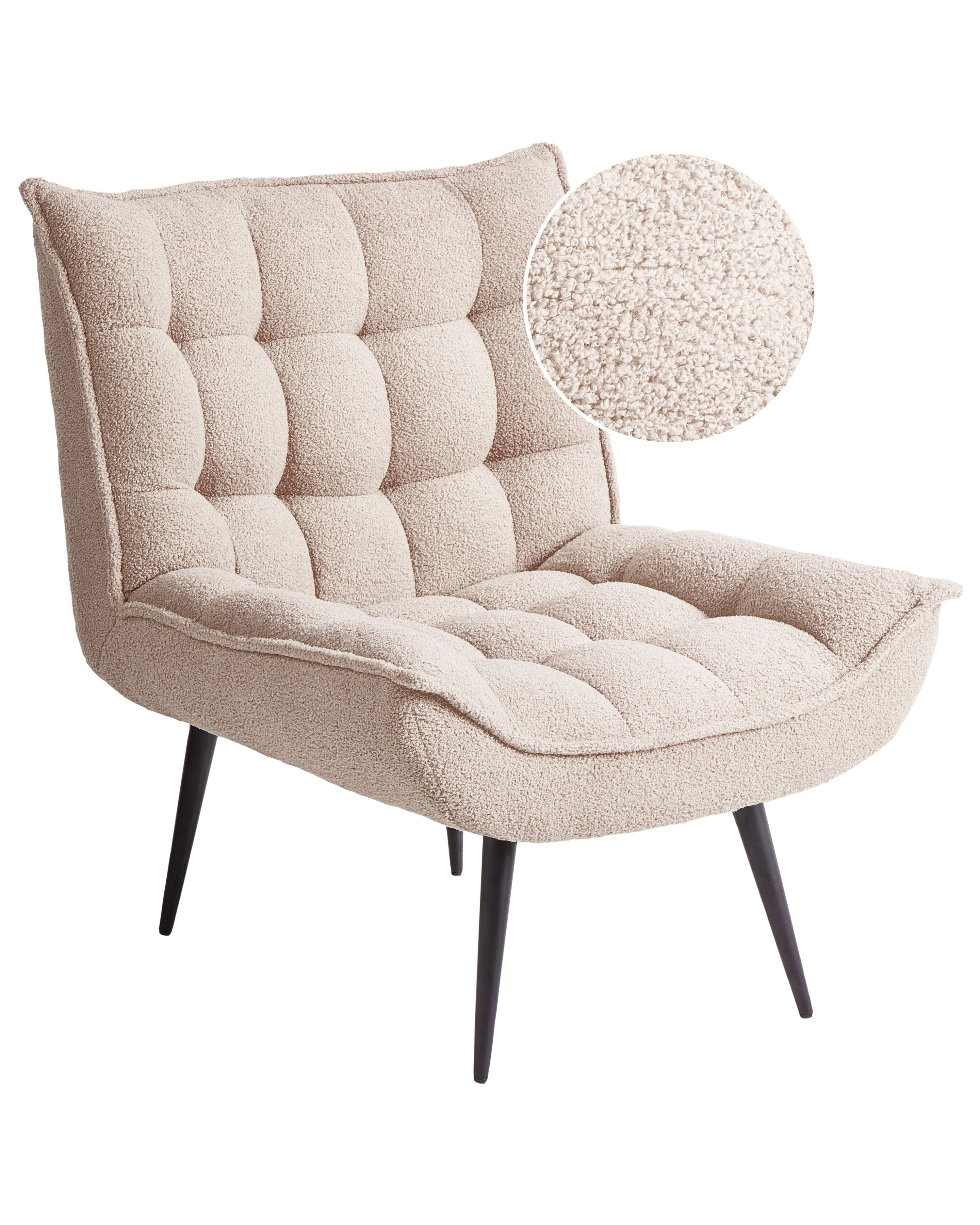 Armchair ALVESTA Boucle Beige